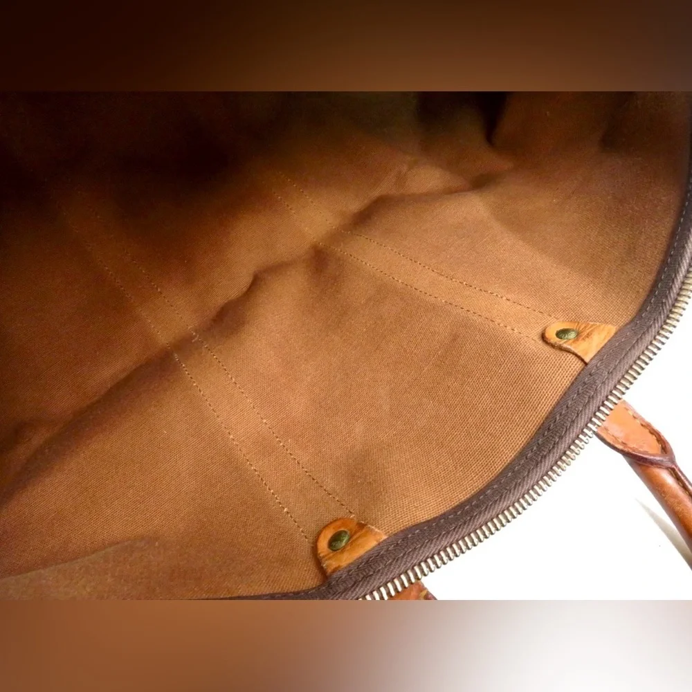 Louis Vuitton Monogram Duffle Boston Bag Keepall 55